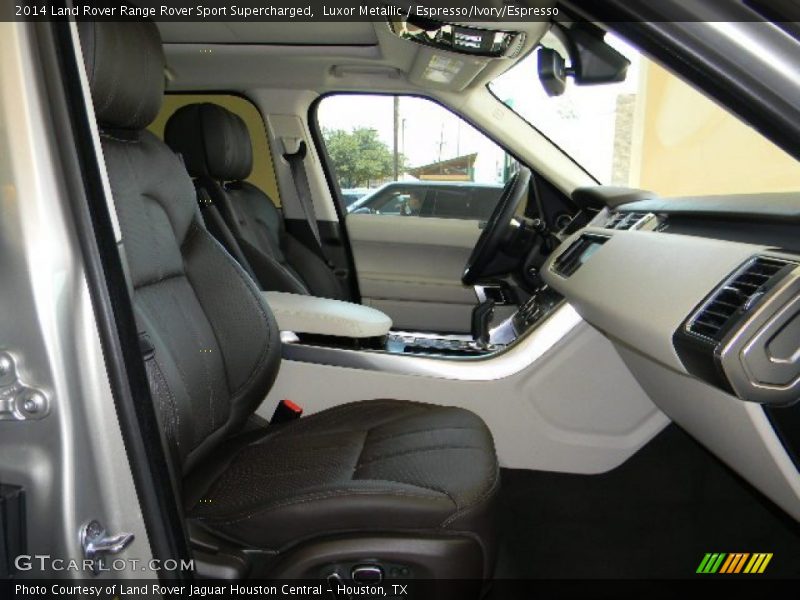 Luxor Metallic / Espresso/Ivory/Espresso 2014 Land Rover Range Rover Sport Supercharged
