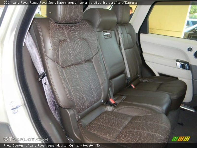Rear Seat of 2014 Range Rover Sport Supercharged