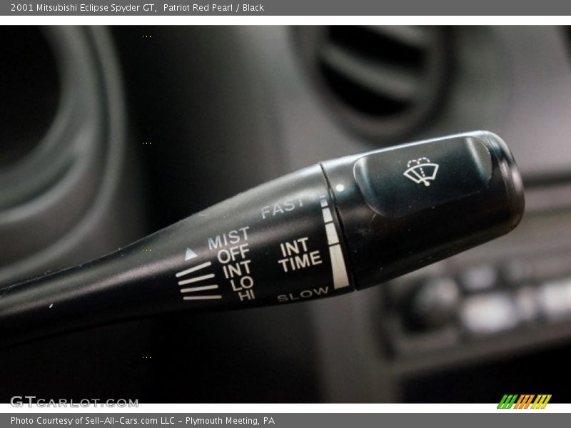 Controls of 2001 Eclipse Spyder GT