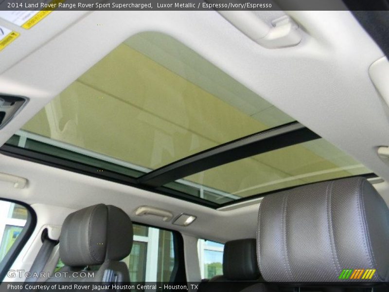 Sunroof of 2014 Range Rover Sport Supercharged