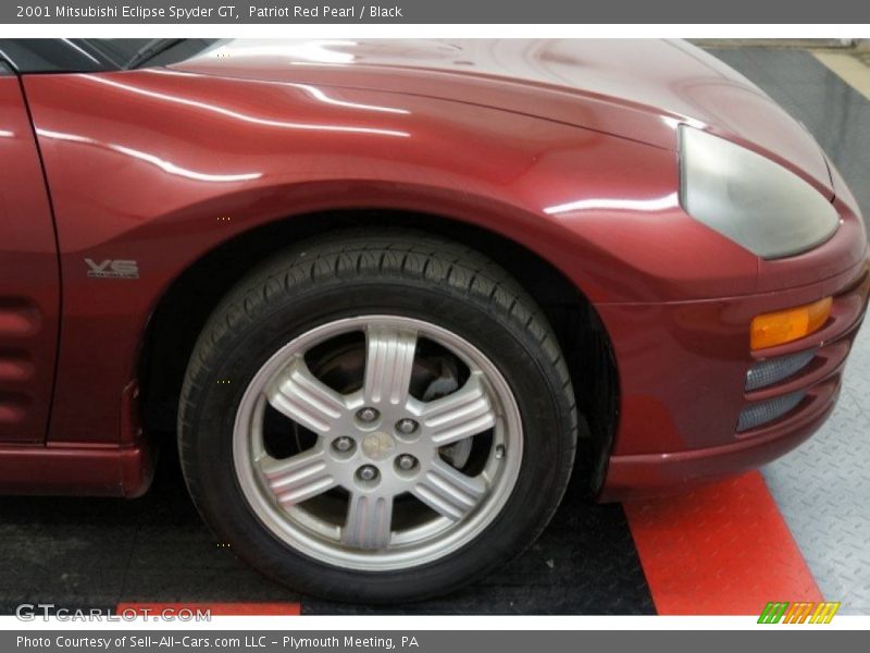 Patriot Red Pearl / Black 2001 Mitsubishi Eclipse Spyder GT