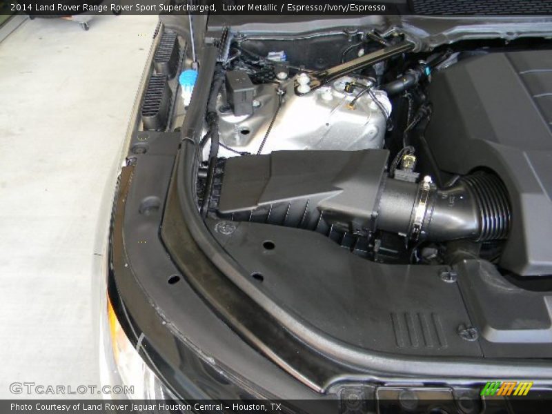 Luxor Metallic / Espresso/Ivory/Espresso 2014 Land Rover Range Rover Sport Supercharged