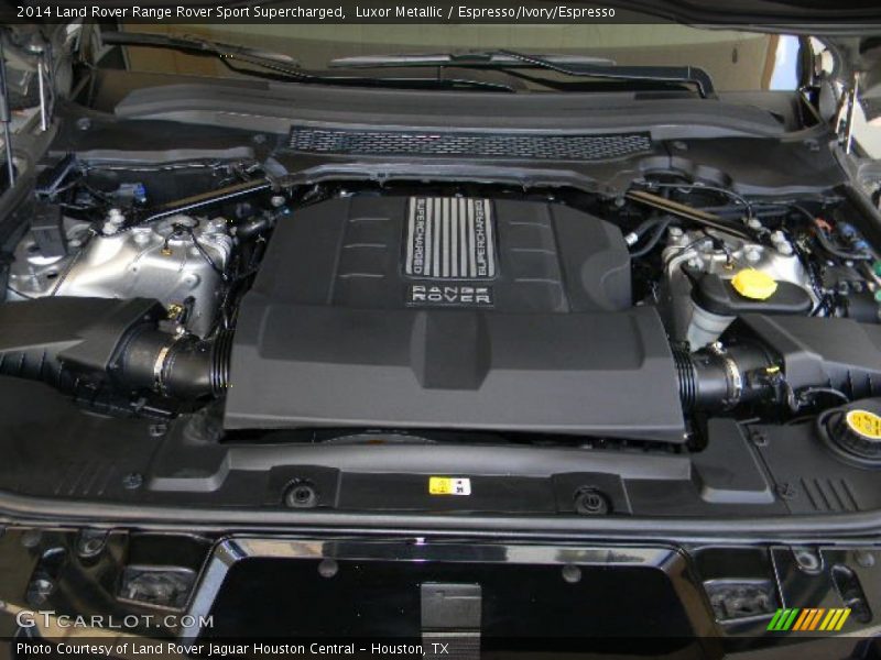Luxor Metallic / Espresso/Ivory/Espresso 2014 Land Rover Range Rover Sport Supercharged