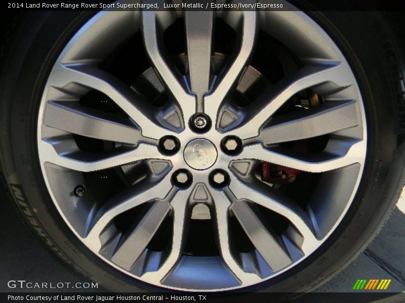 Luxor Metallic / Espresso/Ivory/Espresso 2014 Land Rover Range Rover Sport Supercharged