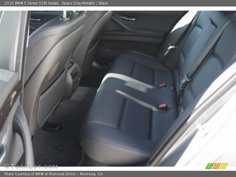 Space Gray Metallic / Black 2015 BMW 5 Series 528i Sedan