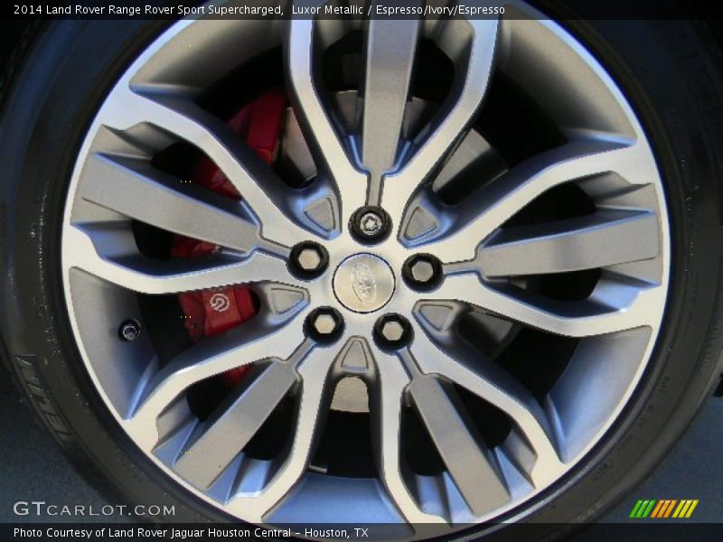 Luxor Metallic / Espresso/Ivory/Espresso 2014 Land Rover Range Rover Sport Supercharged