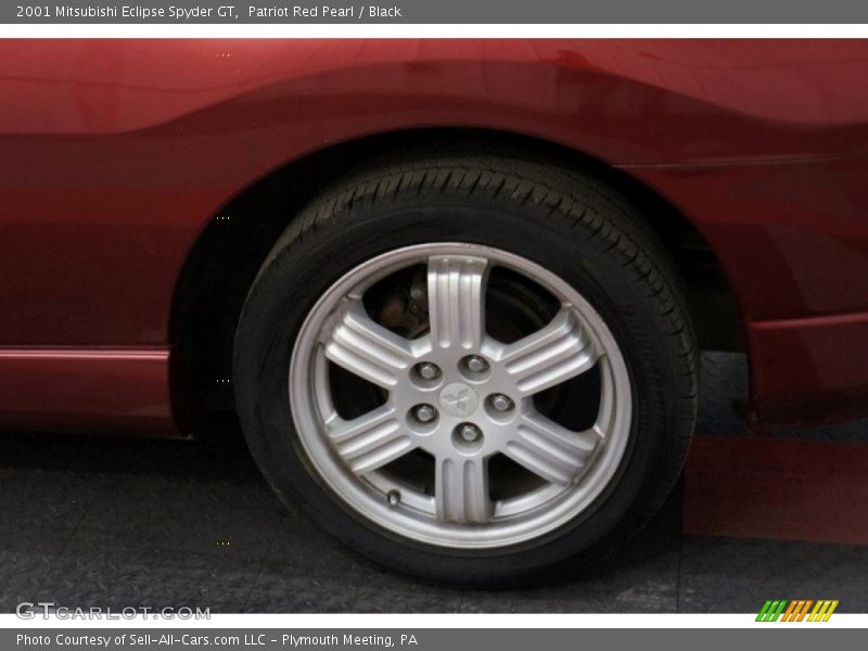 Patriot Red Pearl / Black 2001 Mitsubishi Eclipse Spyder GT