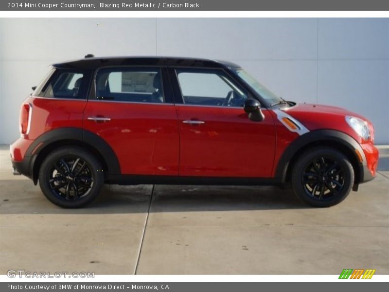 Blazing Red Metallic / Carbon Black 2014 Mini Cooper Countryman