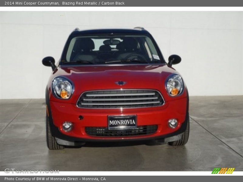 Blazing Red Metallic / Carbon Black 2014 Mini Cooper Countryman