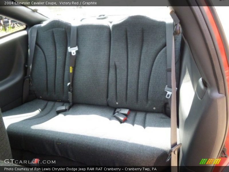 Victory Red / Graphite 2004 Chevrolet Cavalier Coupe