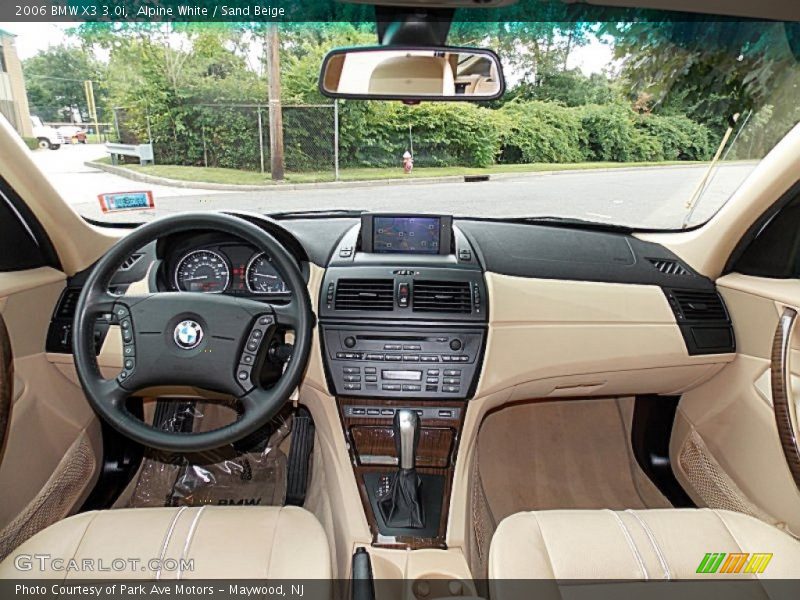 Alpine White / Sand Beige 2006 BMW X3 3.0i