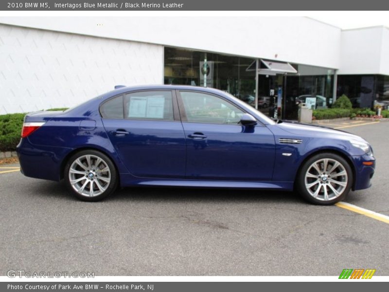 Interlagos Blue Metallic / Black Merino Leather 2010 BMW M5