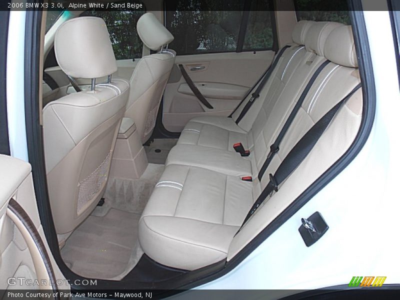 Alpine White / Sand Beige 2006 BMW X3 3.0i