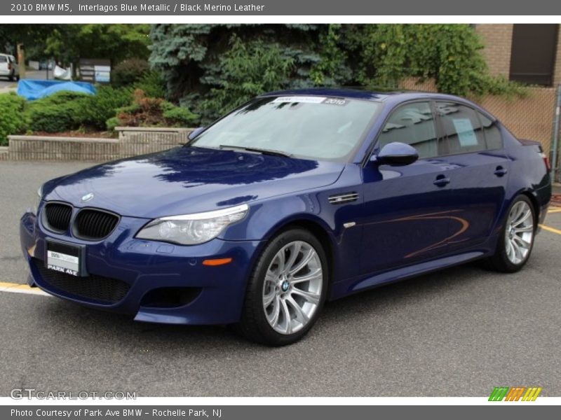 Interlagos Blue Metallic / Black Merino Leather 2010 BMW M5