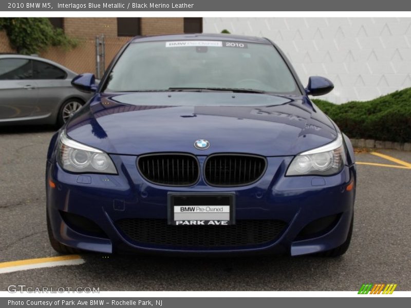 Interlagos Blue Metallic / Black Merino Leather 2010 BMW M5