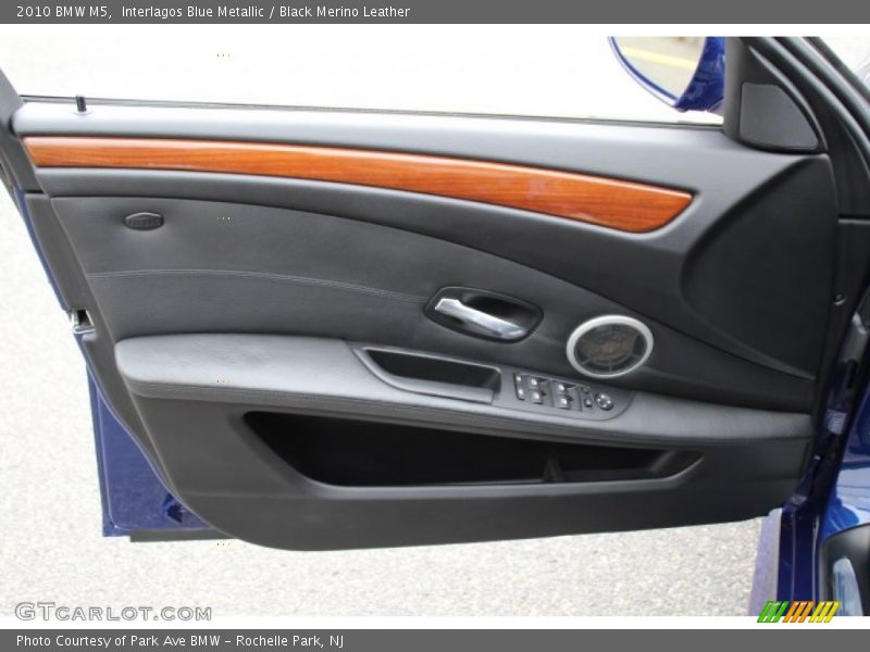 Interlagos Blue Metallic / Black Merino Leather 2010 BMW M5
