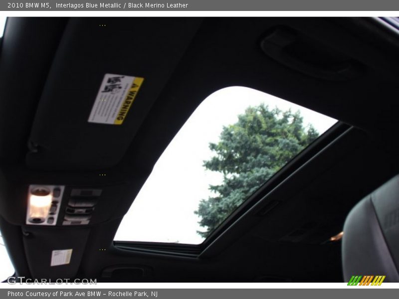 Interlagos Blue Metallic / Black Merino Leather 2010 BMW M5