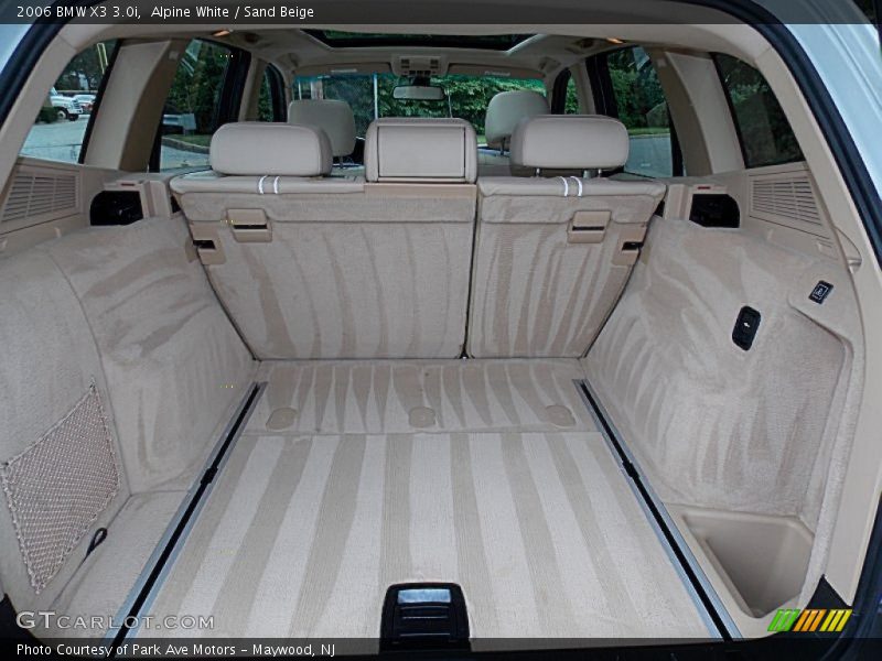 Alpine White / Sand Beige 2006 BMW X3 3.0i