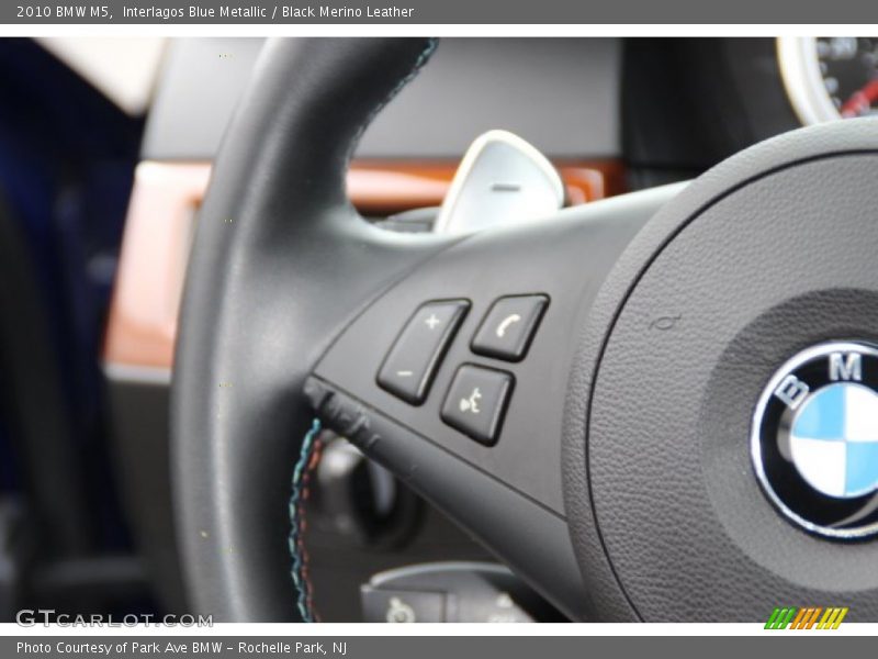 Interlagos Blue Metallic / Black Merino Leather 2010 BMW M5