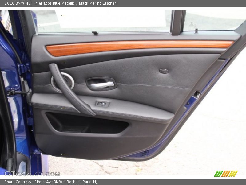 Interlagos Blue Metallic / Black Merino Leather 2010 BMW M5
