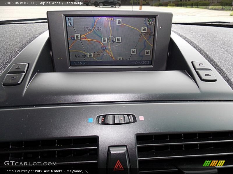 Alpine White / Sand Beige 2006 BMW X3 3.0i