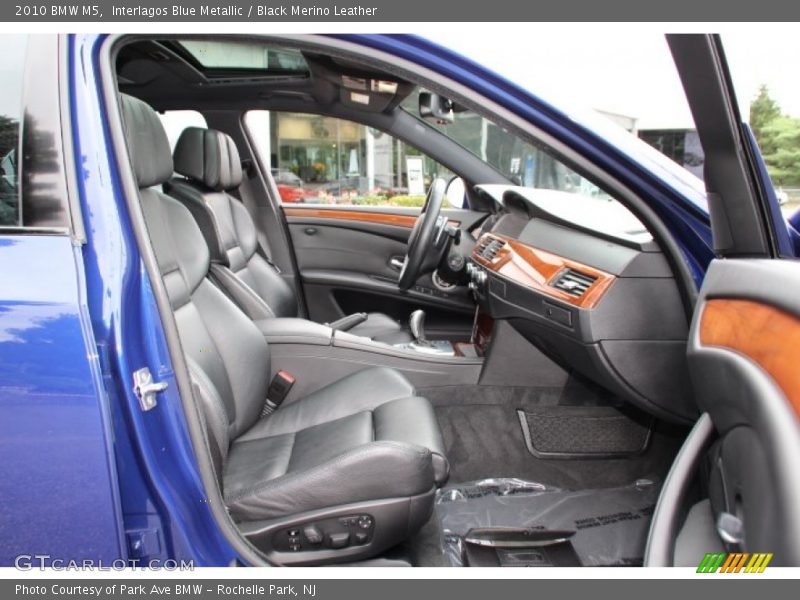 Interlagos Blue Metallic / Black Merino Leather 2010 BMW M5