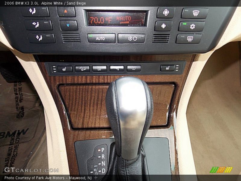 Alpine White / Sand Beige 2006 BMW X3 3.0i