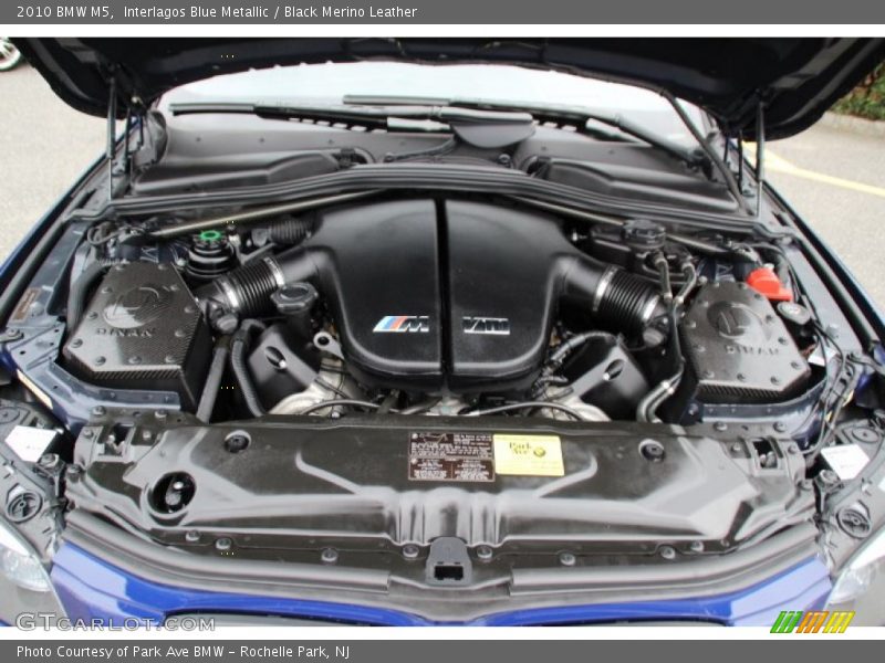 Interlagos Blue Metallic / Black Merino Leather 2010 BMW M5