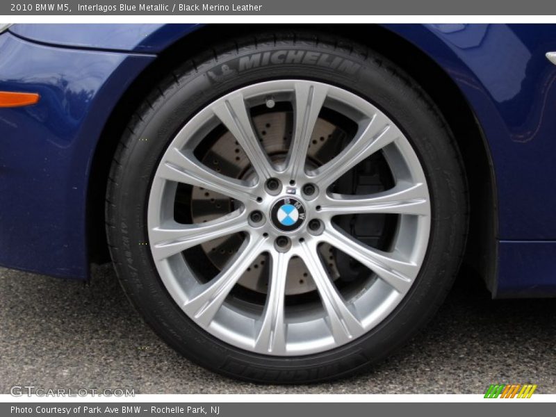 Interlagos Blue Metallic / Black Merino Leather 2010 BMW M5