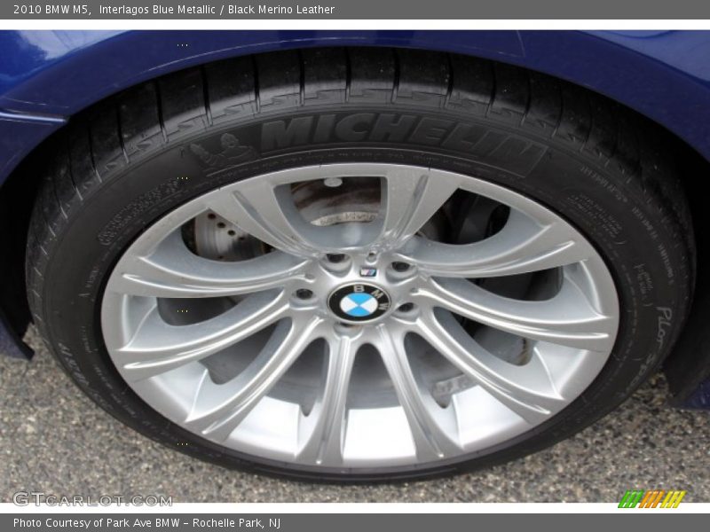 Interlagos Blue Metallic / Black Merino Leather 2010 BMW M5