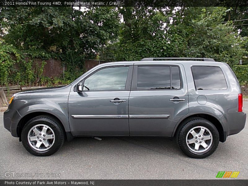Polished Metal Metallic / Gray 2011 Honda Pilot Touring 4WD