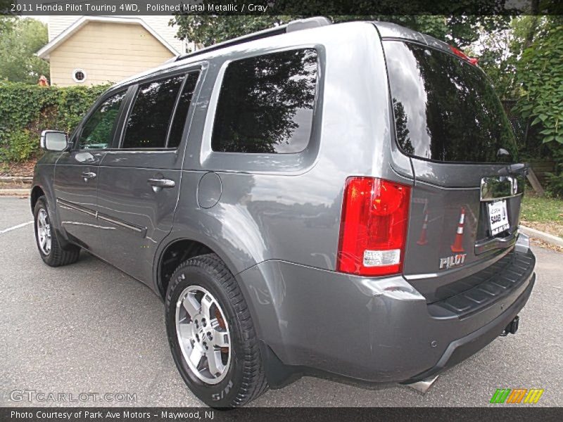 Polished Metal Metallic / Gray 2011 Honda Pilot Touring 4WD