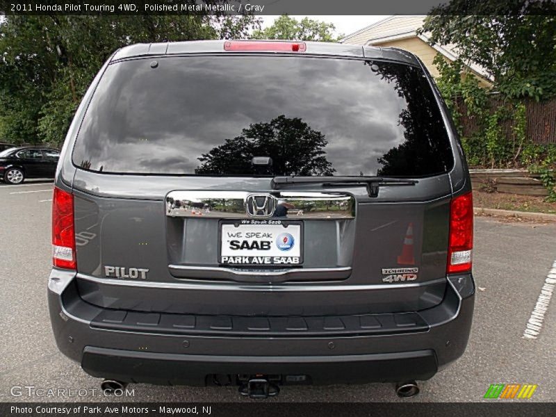 Polished Metal Metallic / Gray 2011 Honda Pilot Touring 4WD