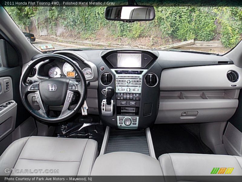 Polished Metal Metallic / Gray 2011 Honda Pilot Touring 4WD