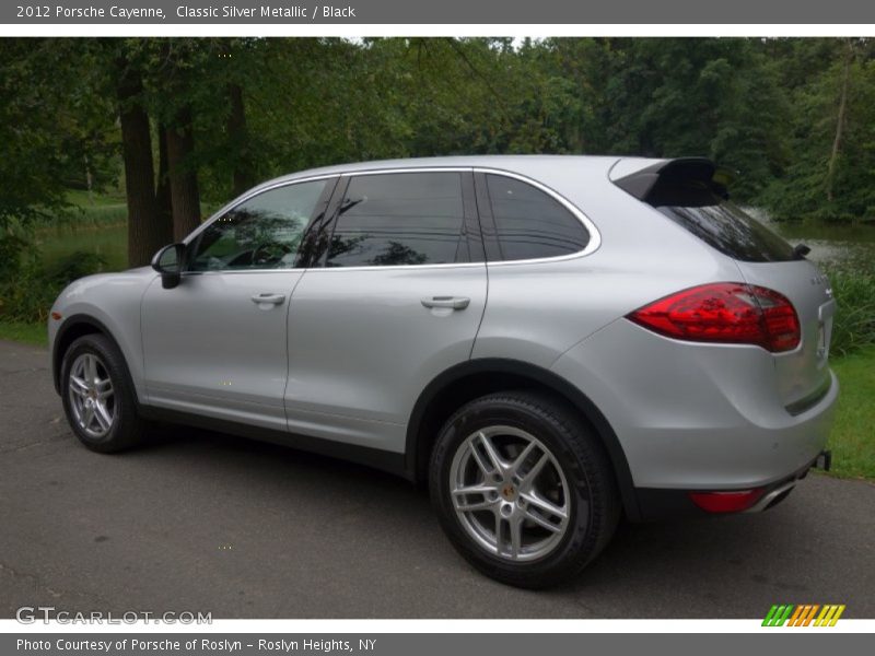 Classic Silver Metallic / Black 2012 Porsche Cayenne