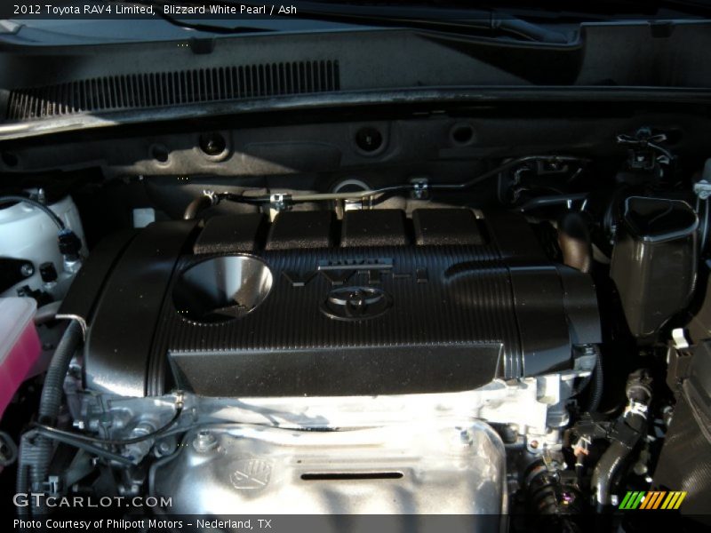 Blizzard White Pearl / Ash 2012 Toyota RAV4 Limited