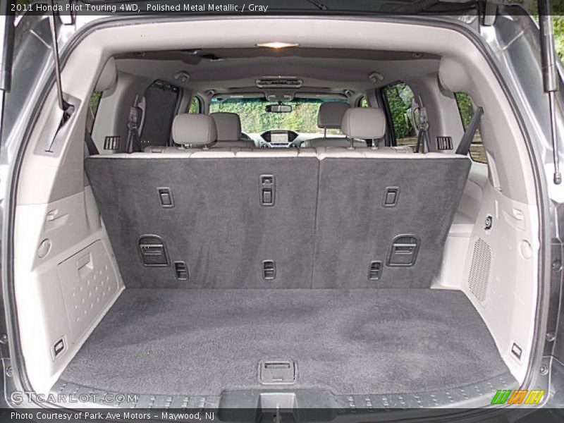 Polished Metal Metallic / Gray 2011 Honda Pilot Touring 4WD