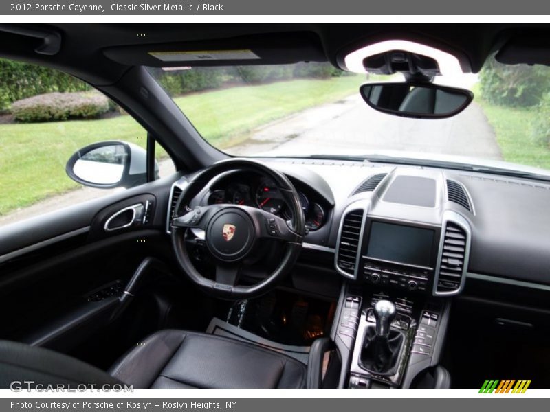 Classic Silver Metallic / Black 2012 Porsche Cayenne
