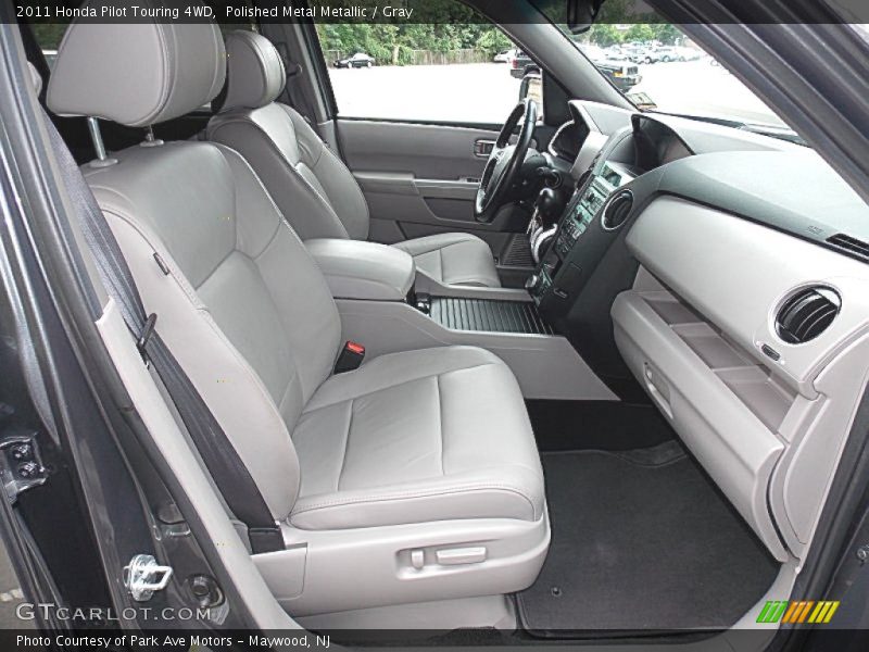 Polished Metal Metallic / Gray 2011 Honda Pilot Touring 4WD