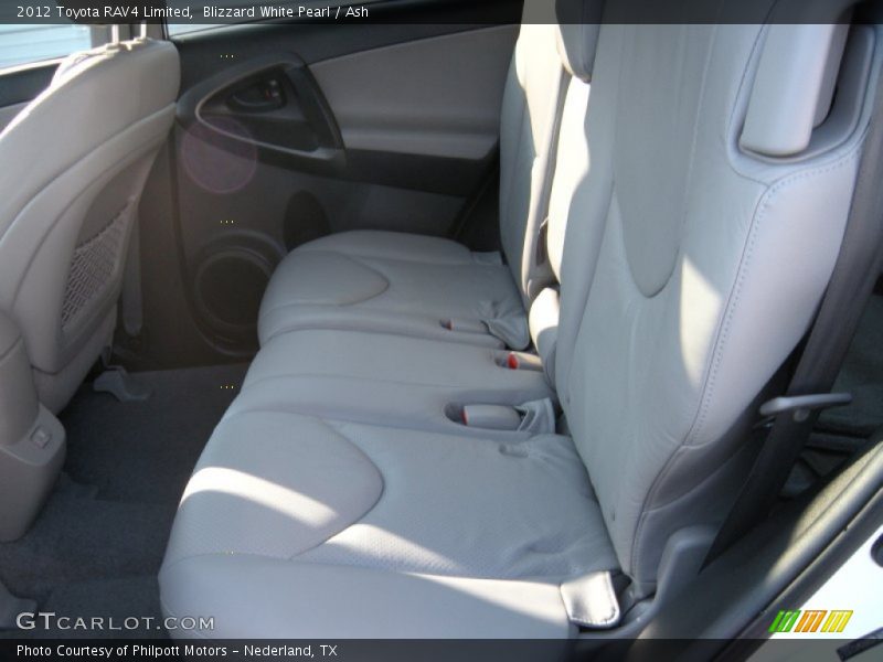 Blizzard White Pearl / Ash 2012 Toyota RAV4 Limited