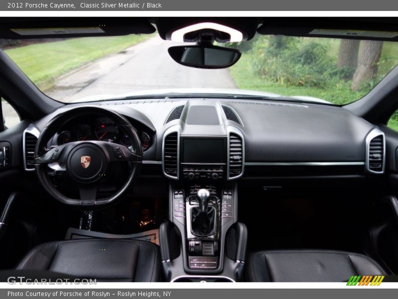 Classic Silver Metallic / Black 2012 Porsche Cayenne