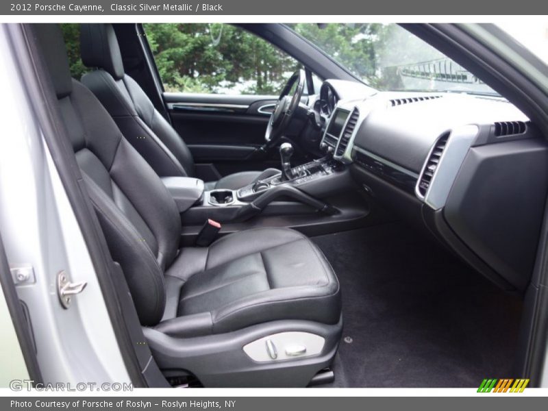 Classic Silver Metallic / Black 2012 Porsche Cayenne