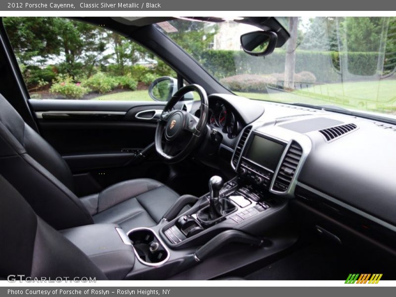 Classic Silver Metallic / Black 2012 Porsche Cayenne