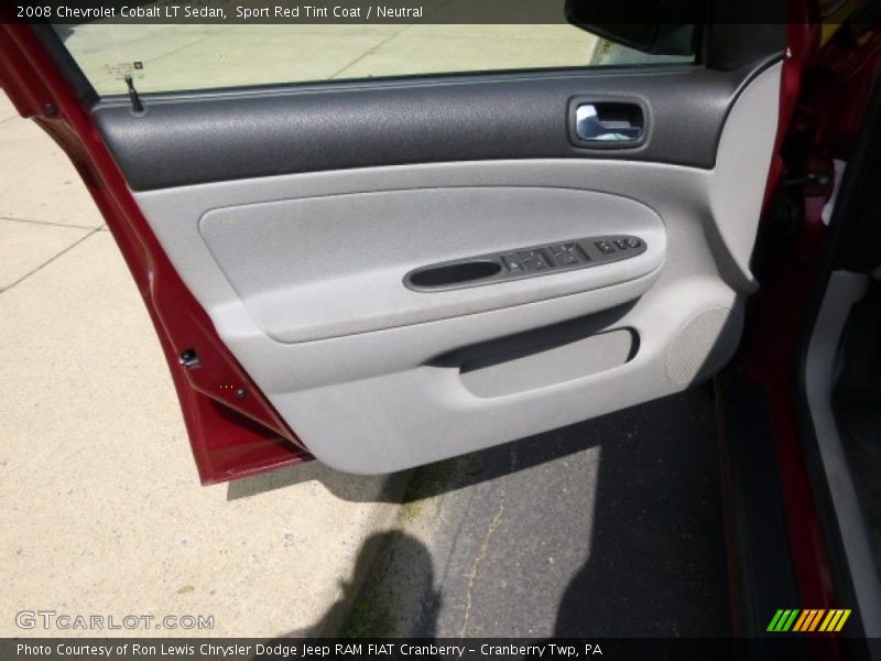 Sport Red Tint Coat / Neutral 2008 Chevrolet Cobalt LT Sedan