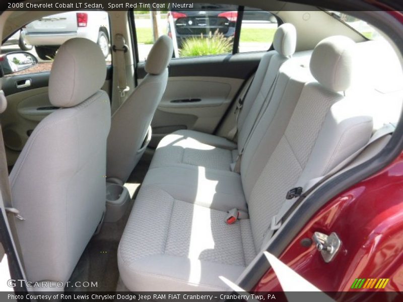 Sport Red Tint Coat / Neutral 2008 Chevrolet Cobalt LT Sedan