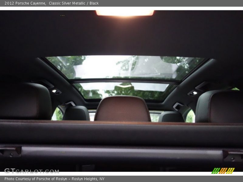 Classic Silver Metallic / Black 2012 Porsche Cayenne