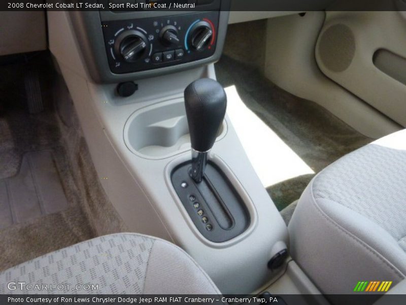 Sport Red Tint Coat / Neutral 2008 Chevrolet Cobalt LT Sedan
