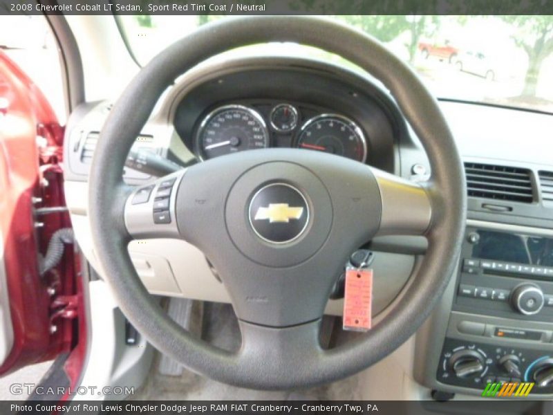 Sport Red Tint Coat / Neutral 2008 Chevrolet Cobalt LT Sedan