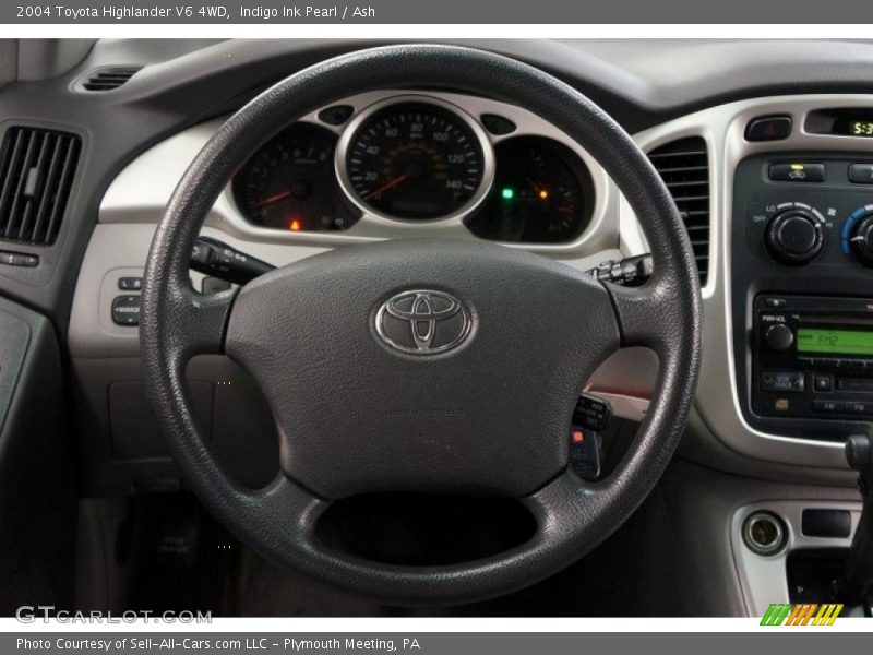 Indigo Ink Pearl / Ash 2004 Toyota Highlander V6 4WD
