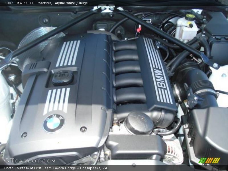 Alpine White / Beige 2007 BMW Z4 3.0i Roadster